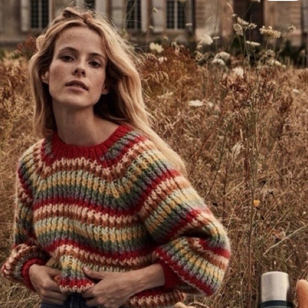 Doen Field Rainbow Sweater